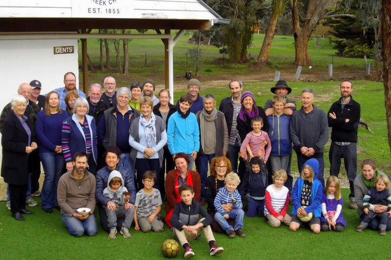 Barkers Creek Landcare 20th Anniversary group photo